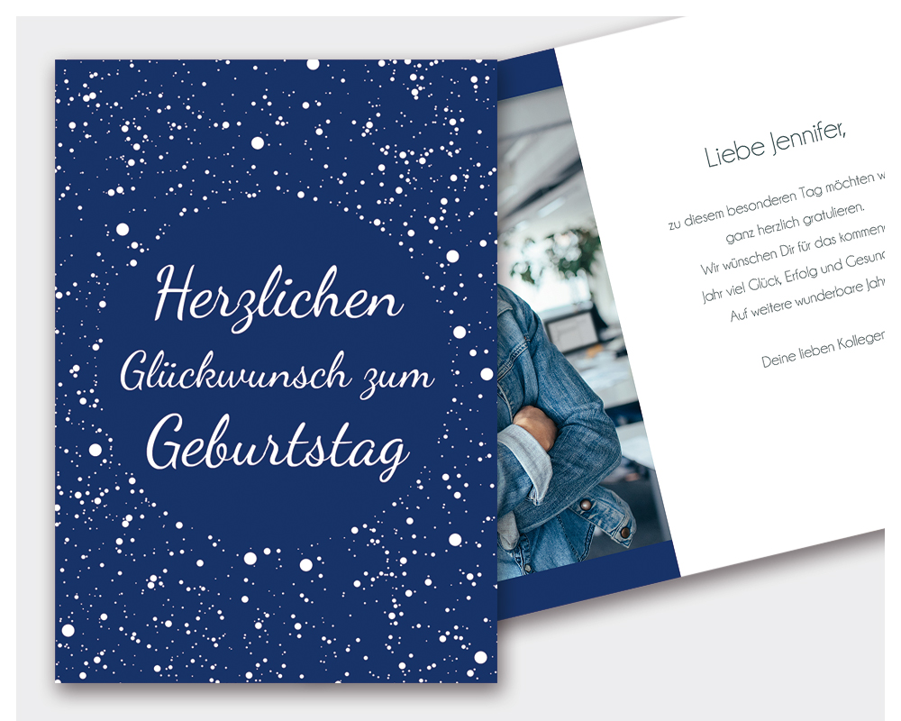 Geburtstagskarten Fur Unternehmen Hach Grusskarten Online Gestalten