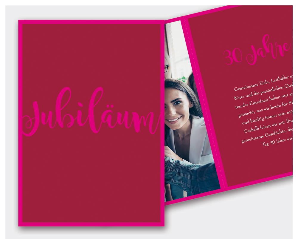 Jubiläumskarte Zum Jubiläum